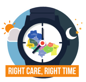 Wigan GP Alliance logo - Right Care Right Time
